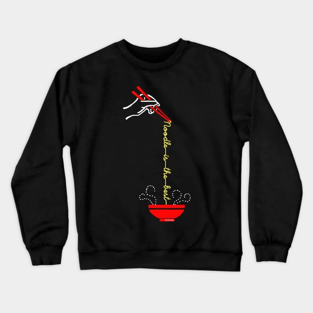 Noodle is the best Crewneck Sweatshirt by NewSignCreation